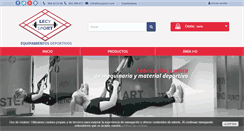Desktop Screenshot of lecysport.com